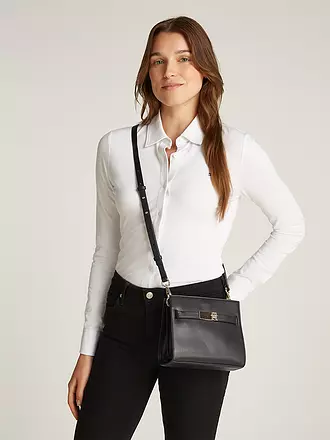 TOMMY HILFIGER | Bolso - Bandolera TH HERITAGE | schwarz